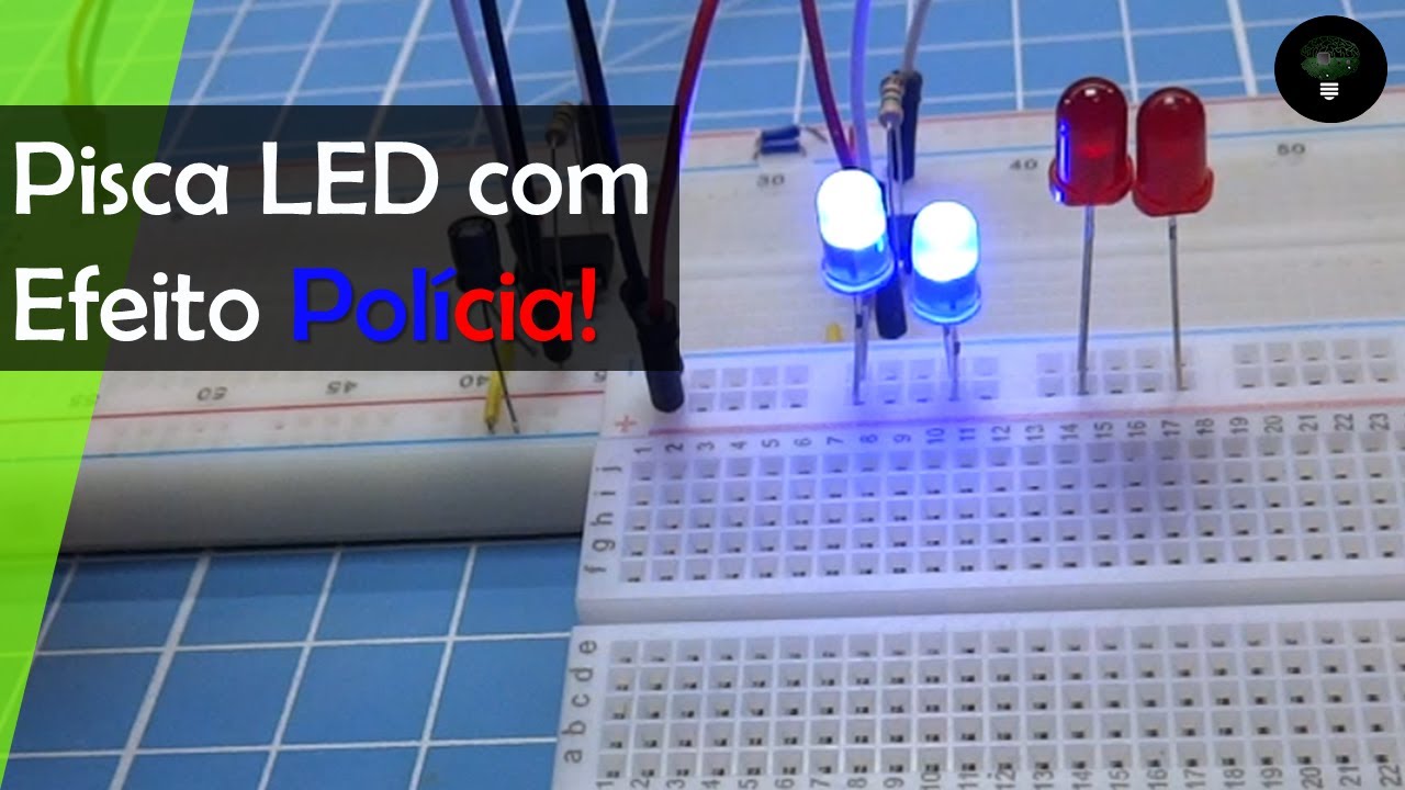Pisca Pisca LED com efeito de luz Vamos FAZER!!!! YouTube