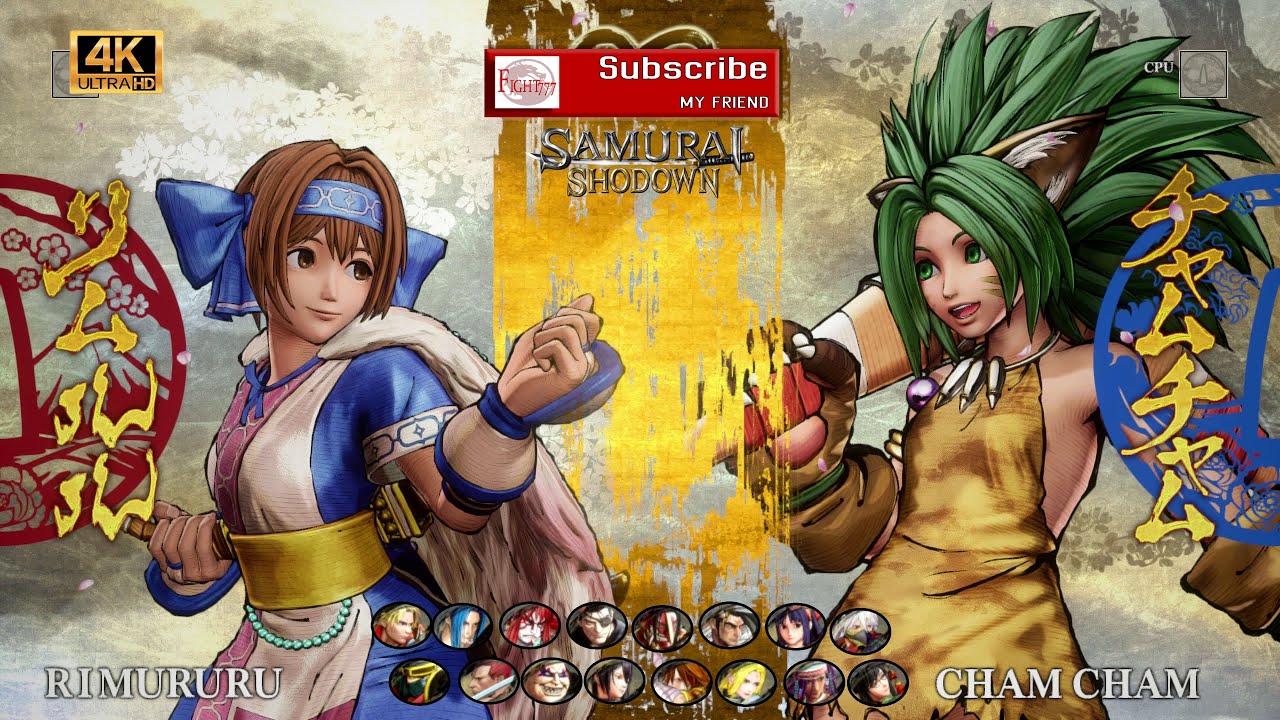 Today...Rimururu Vs Cham Cham In Amazing Combat [Samurai Shodown] - YouTube