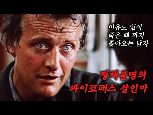 한순간도 긴장감을 놓을 수 없는 80년대 스릴러 영화의 걸작 (결말 포함)