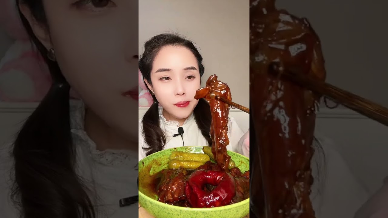 ASMR Mukbang ,Creamy Cake Dessert chocolate cake dessert recipes BaoBaoMukbang #cake #asmr #eating