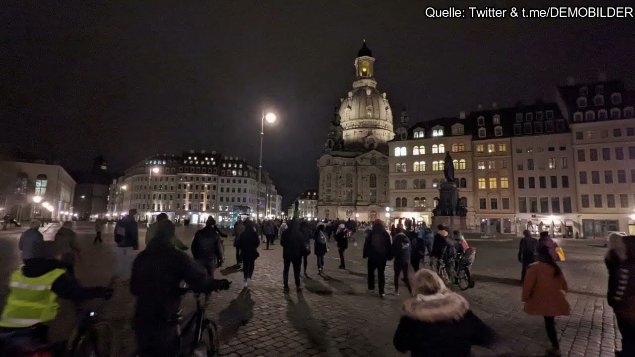 "So viele wie nie": Montagsdemonstrationen vom 25. Januar 2022:  ein Video-Überblick