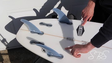 How To Install FCSII Fins Thruster or Quads on Surfboard