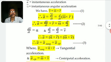 Rotational Dynamics Part 2. By Prof. Hemant Dongre.
