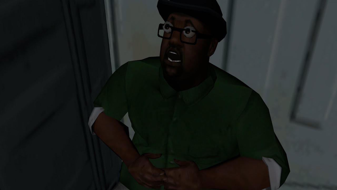 SMOKE ATORADO EN EL BAÑO - Gta San Andreas Loquendo