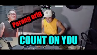 PARANG ORIGINAL LANG COUNT ON YOU COVERED BY EMERSON CONDINO chords