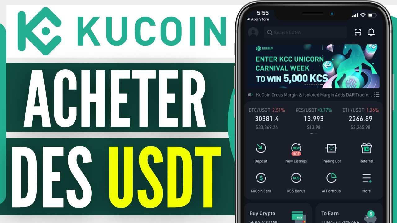Comment Acheter USDT Sur Kucoin (2026)