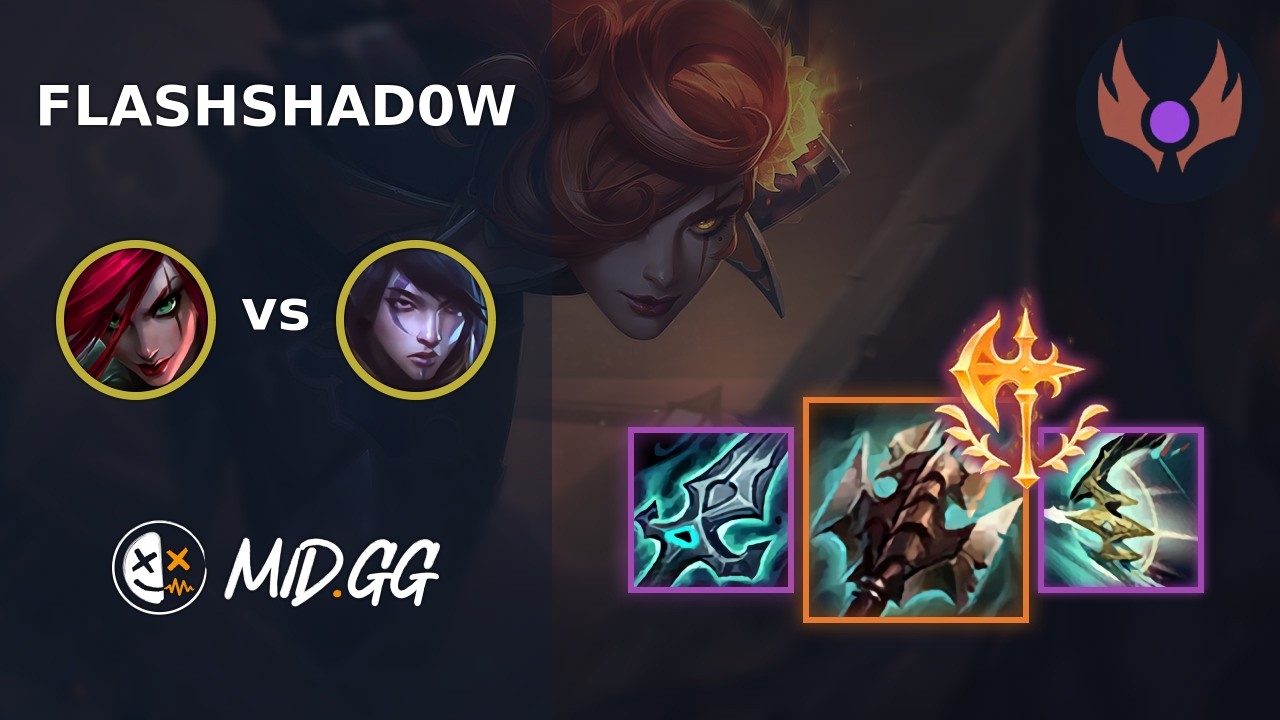 MID.GG: [ FlashShad0w ] Katarina BOT vs Aphelios | EUW MASTER | LOL Season 2026