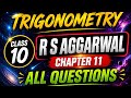 Class 10 R S Aggarwal chapter 11 |Trigonometry|#mathematicclass10 
