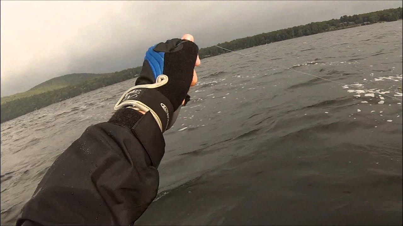 leadcore fishing for lake trout YouTube