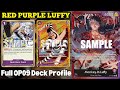 OP09 Red/Purple Luffy Deck Profile | Unleashing the New Dual-Color Leader! | One Piece TCG