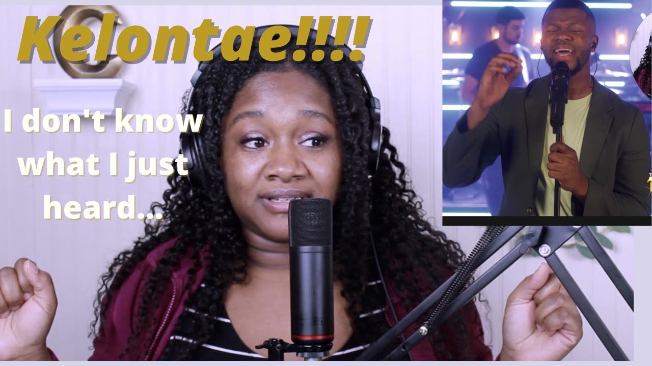 Kelontae Gavin  so glad I made it Singer reacts