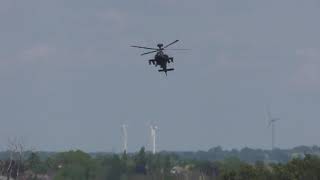 Attack helicopter Apache full display  Duxford Air Festival 2019 25 May 2019 257p