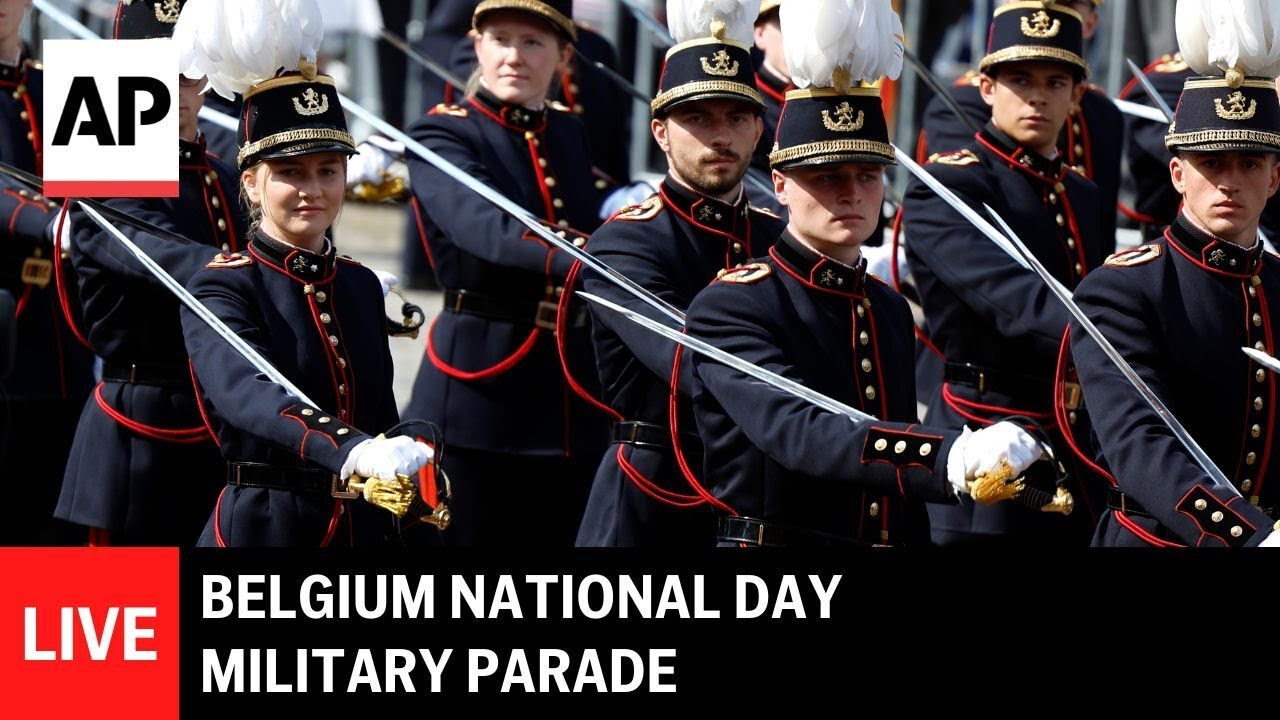 LIVE: Belgium National Day military parade