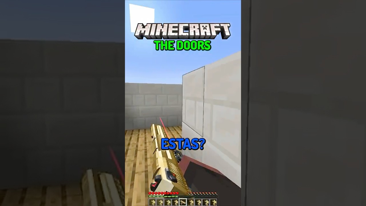 ME HIZO ASUSTAR 😨💀 #minecraft #shorts