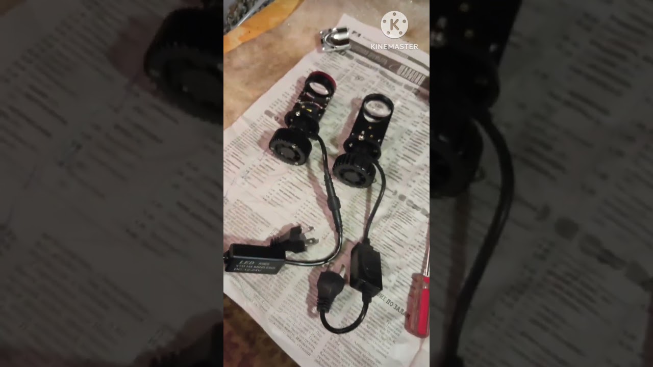 Мини линзы Y6 и Y7D сравнение.