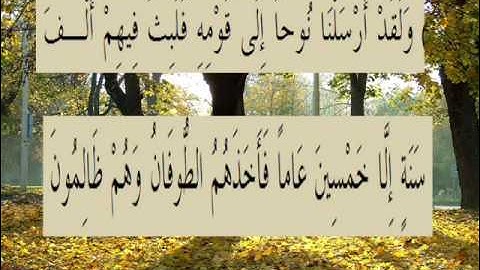 القران الكريم سورة العنكبوت الأية 14.wmv