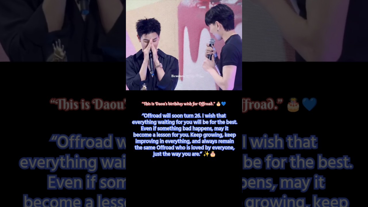 Daou&rsquo;s Cake & Pure Birthday Wish for Offroad | Head Pat & Side Hug 💙🎂 #DaouOffroad