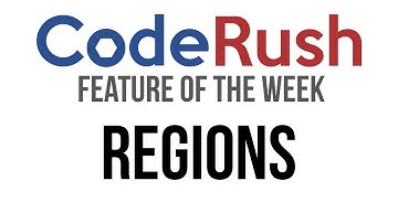 CodeRush FotW: Regions