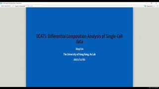 DCATS: Differential composition analysis of single-cell data