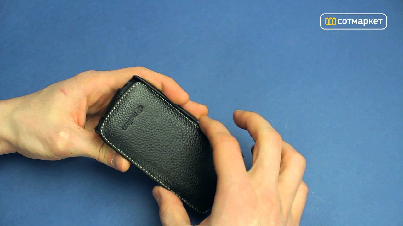 Видео обзор чехла Melkco для Samsung S8500 Wave от Сотмаркета