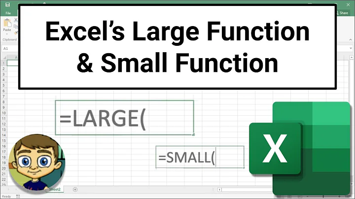 Excel's LARGE Function and SMALL Function