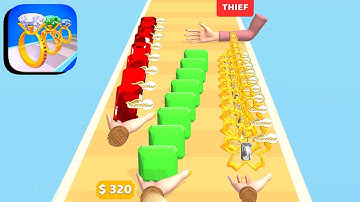 Gem Stack ​- All Levels Gameplay Android,ios (Levels 100-103)