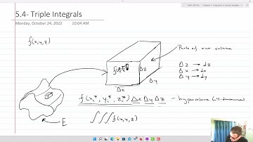 Triple Integrals in Rectangular