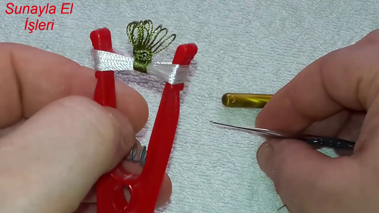 417 MANDAL İLE GÖZ DOLDURUCU BİR TIĞ OYASI YAPILIŞI