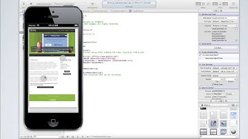 Programming iOS Apps part 6.1  Building a web browser UIWebView