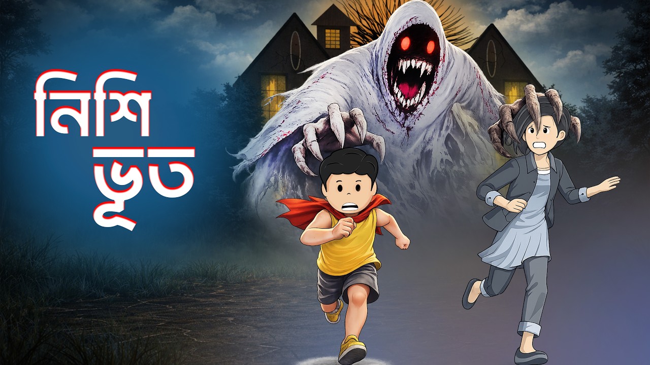 নিশি ভূত ।।#BanglaHorrorCartoon#yaminervutercartoon #nisivut #golpo#বাংলা_হরর #নিশিভূত