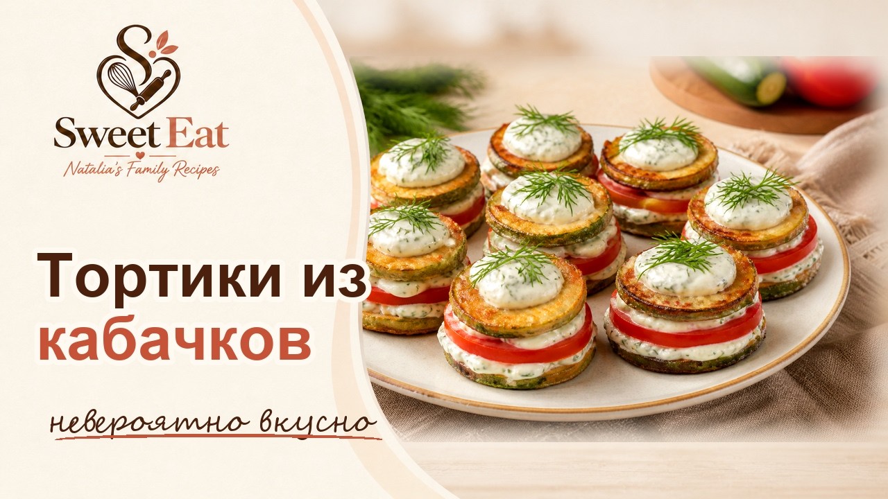 Это просто невероятно вкусно! Тортики из кабачков!
