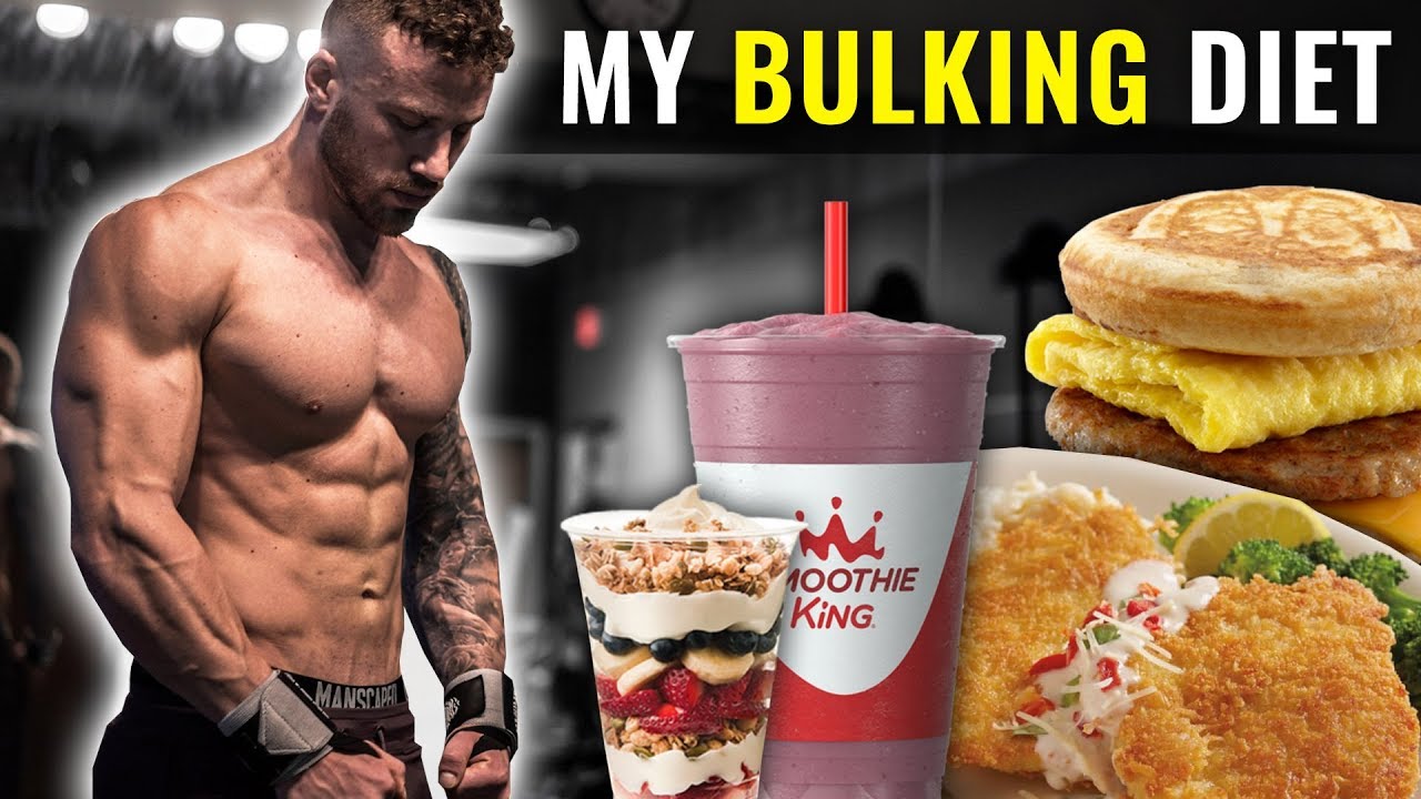 My BULKING Diet for 2020 (FULL DAY OF EATING)