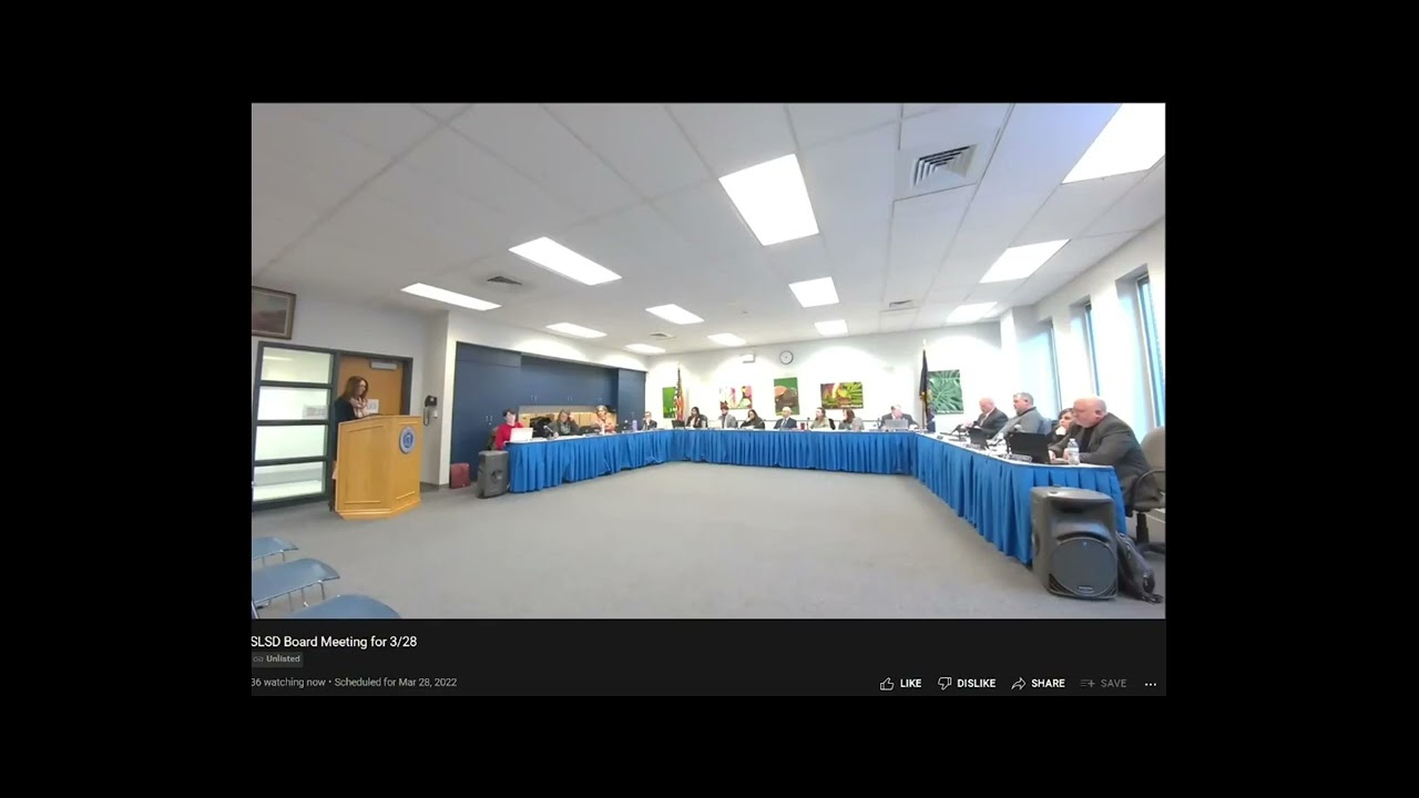 2022/3/28 Southern Lehigh School District School Board Meeting YouTube