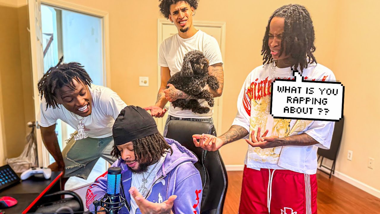 I Asked The Gang For Rap Session Then Started Saying Freaky Lyrics..
