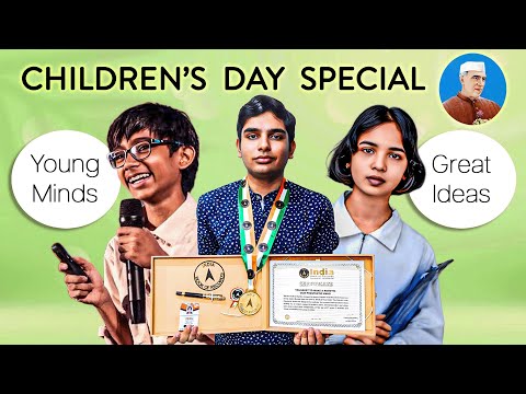 إنجازات الشباب في الهند يوم الطفل إلهام الأطفال الذين يصنعون التاريخ