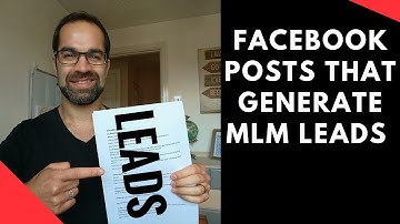 Network Marketing on Facebook Tips: What To Post