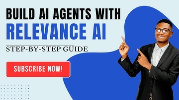 BUILDING AI AGENTS WITH RELEVANCE AI -  PART 1