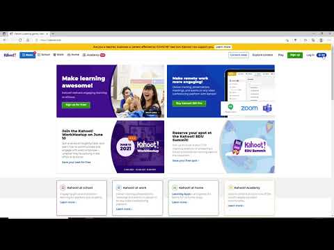 How To Login To Kahoot Account? Kahoot Sign In Instructions 2021