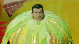 Lazytown Mistakes  Ziggy Recognizes Robbie While Hes In Disguise