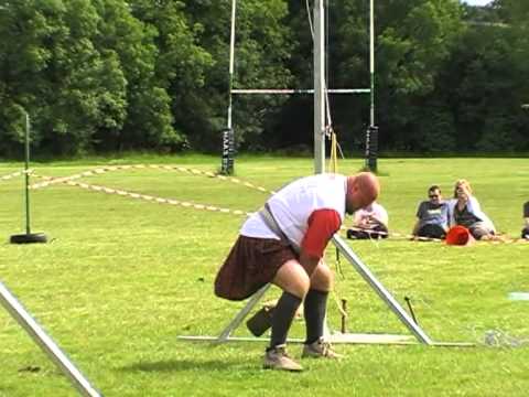 WEIGHT FOR HEIGHT WORLD RECORD 18' 10'' NAAS HIGHL...