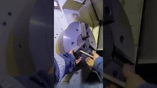 CNC Machine में job का setting..#cncmachine #cncjobwork #post #cncoperator #settings #programing