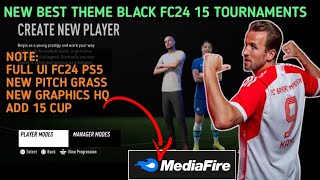 NEW BEST MOD FIFA16 MOD BLACK FC24 PS5 | HIGH GRAPHICS| FULL DATA
