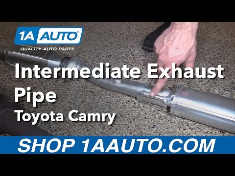 How to Replace Intermediate Exhaust Pipe 97-01 Toyota Camry