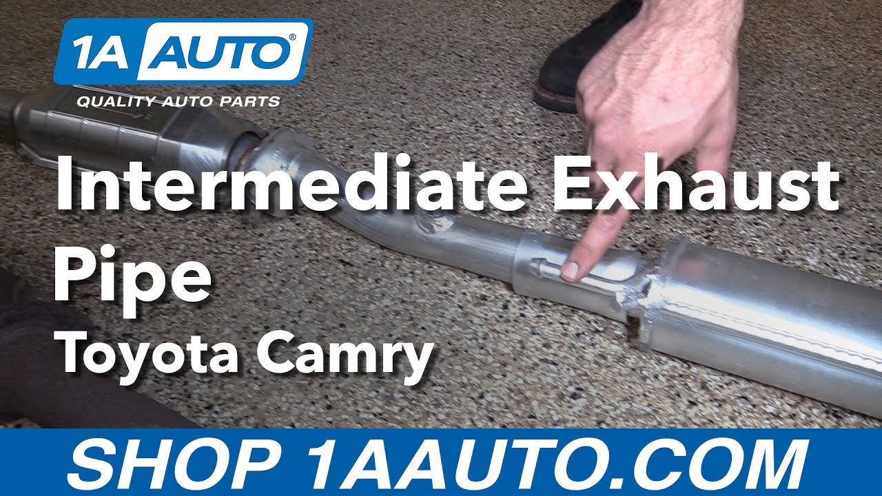 How to Replace Install Intermediate Exhaust Pipe 1998 Toyota Camry Buy