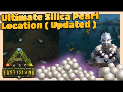 Silica Pearl Location in Lost Island ( Updated ) in ARK Survival ...