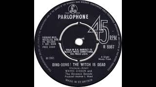 UK New Entry 1965 (299) Wayne Gibson & The Dynamic Sounds - Ding-Dong! The Witch Is Dead