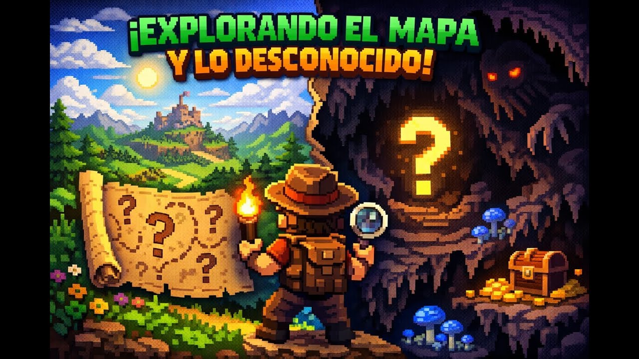 UN MAPA RETORCIDO!!!! - #terraria RETURNS #2