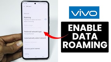 How to Enable Data Roaming on Any Vivo Phone - Data Roaming Setting