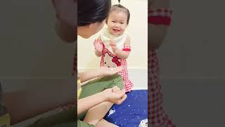 ความสุขของแสนดี คือการได้เล่นกับพ่อแม่แต่หนูก็เล่นทั้งวัน