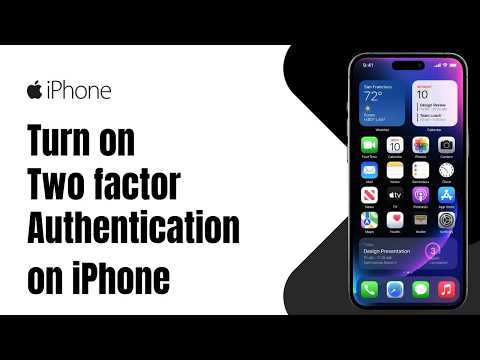 How to Turn on Two factor Authentication on iPhone
